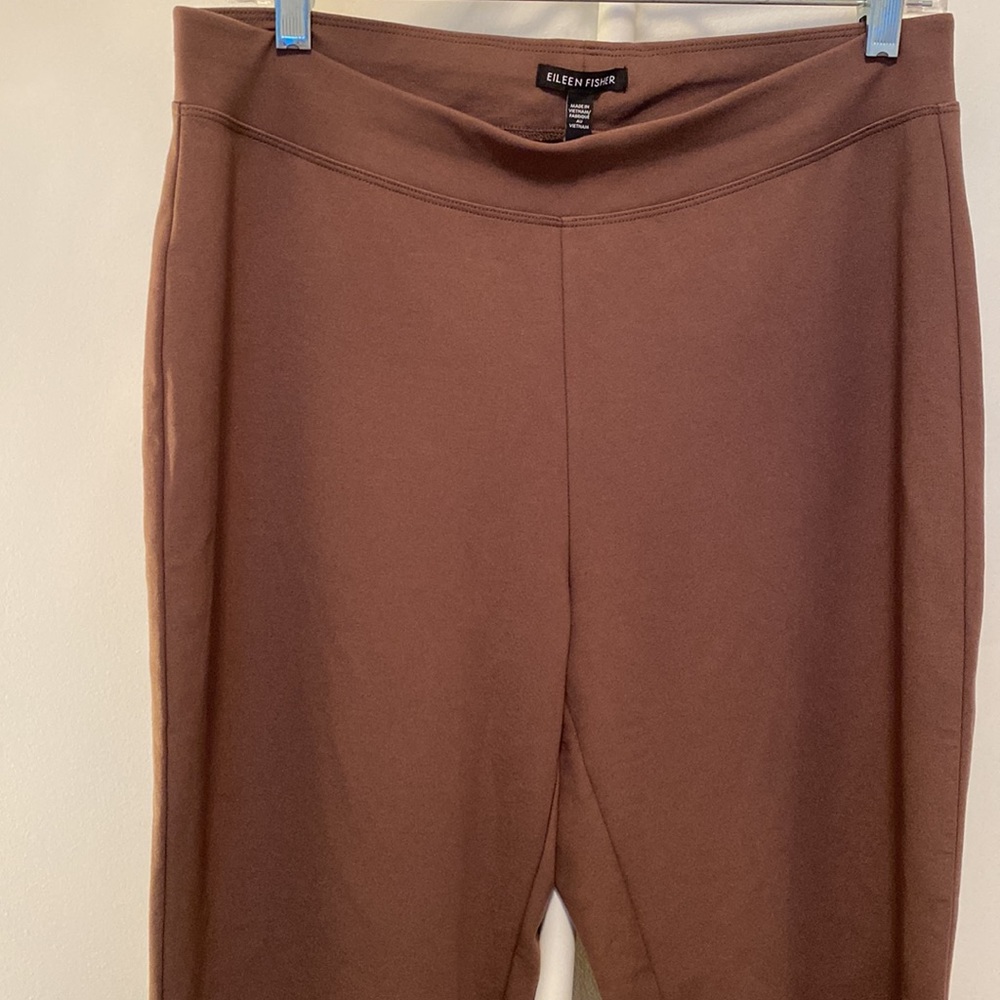 Eileen Fisher Slim Ankle Pants Cinnamon | M